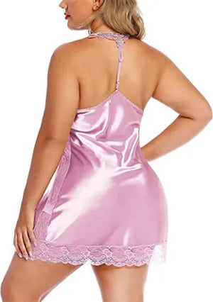Light Pink Silk Sultry Nightdress