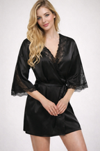 Flairyx Glam Wrap Night Dress