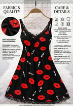 Flairyx Midnight Kiss Nightdress