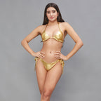 Golden Glow Bikini Set