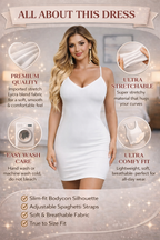 Pearl Grace White Bodycon Dress